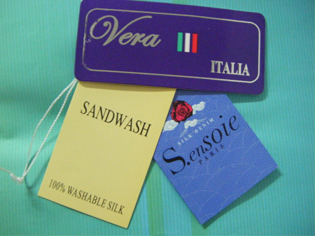 Hot sale recyclable coated paper tag