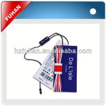 2013 Best Quality paper hangtags for garments