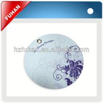 Provide hole punched hangtag of high quality
