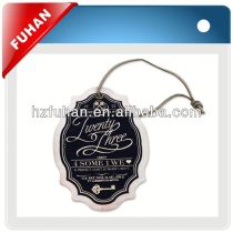 Provide elastic string hang tag of high quality