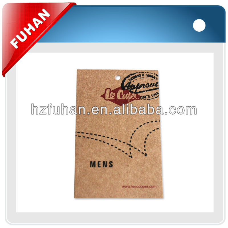 China Directly Factory Customized kraft paper hang tag