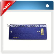 Factory specializing in the production of high grade fashion hang tag