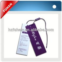 2013 newest fashionable hang tag for garments