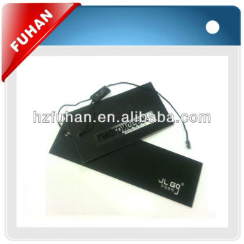 600gsm art paper hang tag with string tag for clothing
