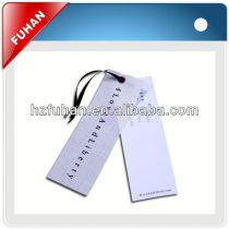 Hot sale high quality garments garment hang tag