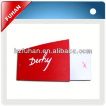 supply best quality new design hangtag /labels