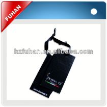high quality garment label/delicate plastic holder price tags