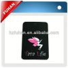 high quality garment label/delicate hard plastic luggage tag