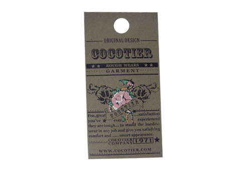 China Wholesale Customized Exquisite Children's clothing tags