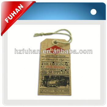 directly factory plastic hang tags for clothing
