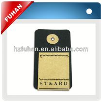 customized hole punched hang tag