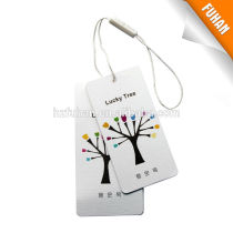 Newest design directly factory paper garment hang tags