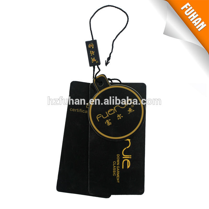 2014 All sorts of hang tags with nylon string for garment,bag