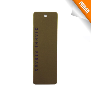 Thicken specially paper embossed printed hang tag