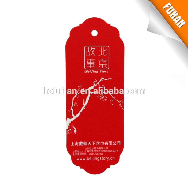 Customized irregular shape hang tag