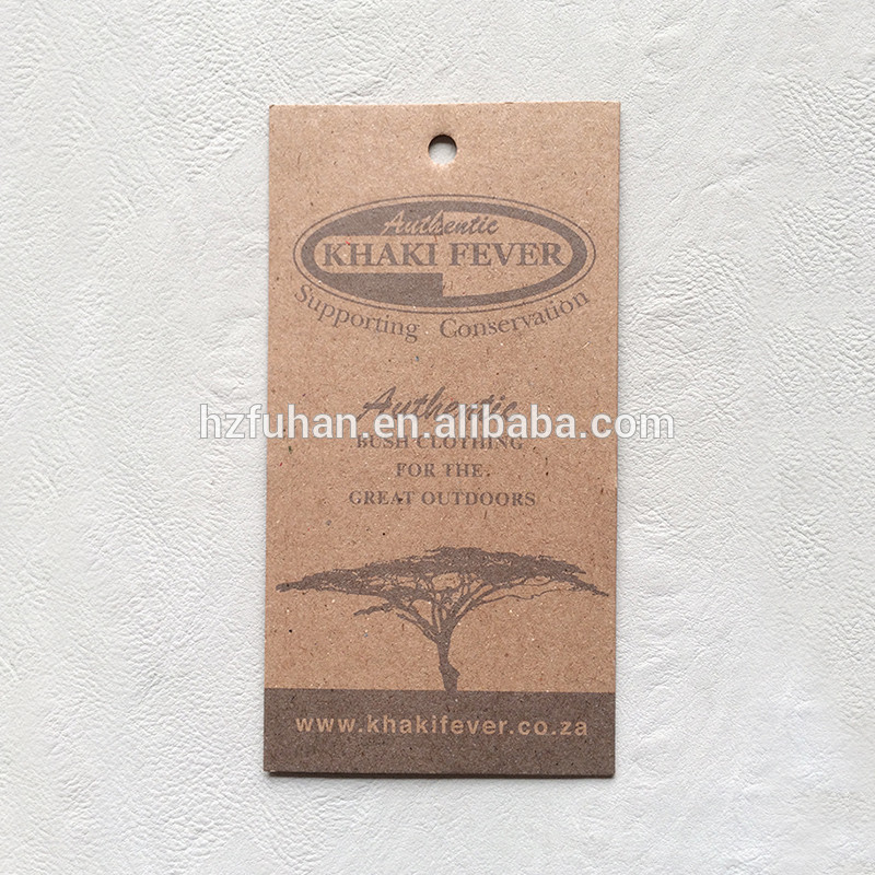 Competitive price for brown kraft hang tag