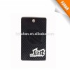 Custom matt cardboard garment paper hang tag