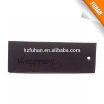Black cardboard UV hang tag