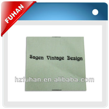 Cotton Fabric Printed Label for Bedding Set