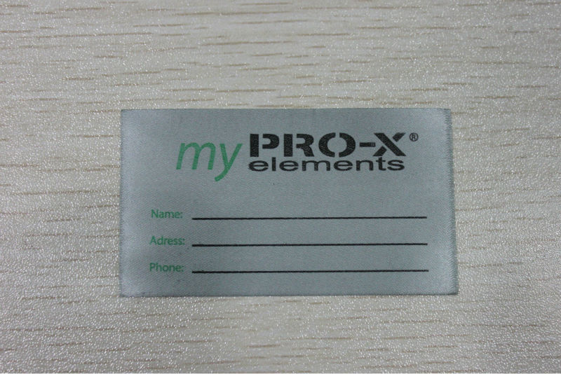 label printing company customized printed satin labels