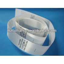 All kinds of brand clothing printing tag label