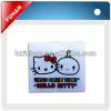 2013 colorful design brand clothing printing tag label