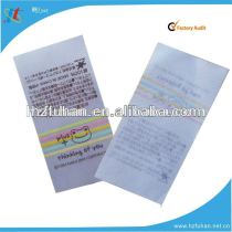 Thermal transfer printing label