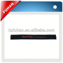 2013 chinese customed screen printed ribbon clothing labels