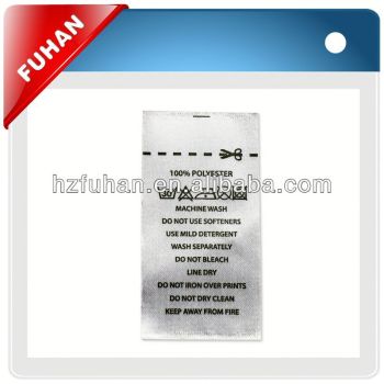 high quality miss seven care label