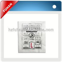 Cheap price silk screen printing clothing labels
