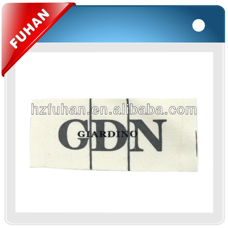 Best quality pre printed price labels for garments