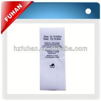 Professional supply screen garment label printing with good quality