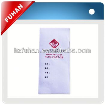 ted cotton labels with high quality