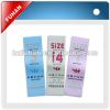 hangzhou ribbon printed labels and size labels
