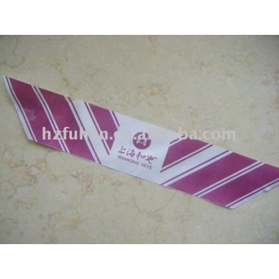 high quality taffeta main printing label for textile