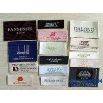 Best sale garment accessories silk screen printed canvas labels
