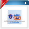 2013 customized silk screen printing labels for clothes
