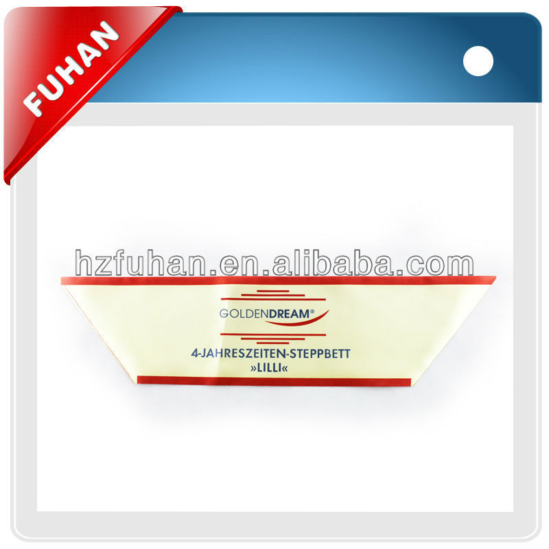 China supplier high quality silk screen printing label