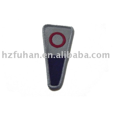 embroidered badge widely used as fashion accessories applied to apparel,garment,clothes,homespun fabric and room ornament