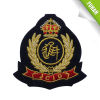 Directly facory iron-on embroidery badge for garment