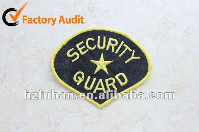 China direct factory high quality embroidered badge for brand clothing
