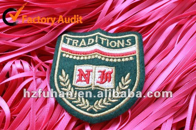 widely used polyester fabric badge for women dresses
