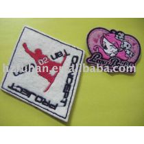 skillful embroidered design patch