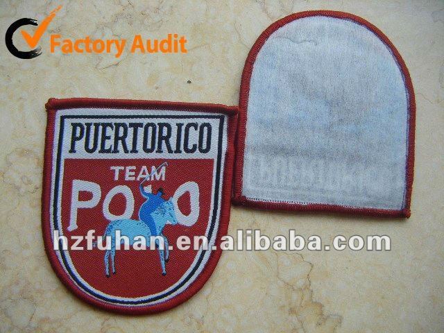 better finish customed small fabric garment patches