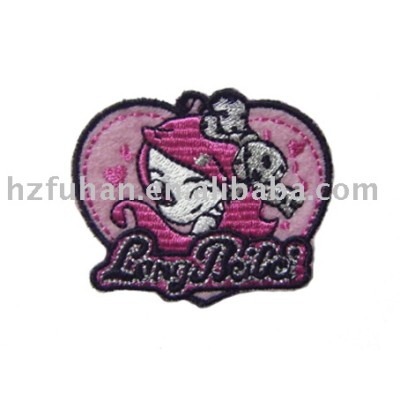 fashion and customized embroidery badges for garment