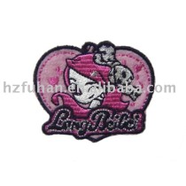 fashion and customized embroidery badges for garment
