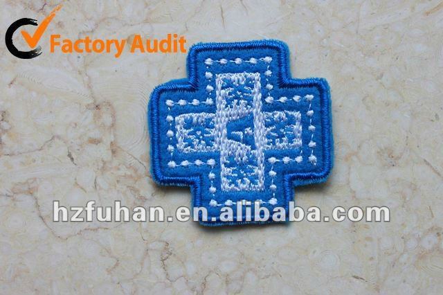 2012 fashion garment woven embroidery patch