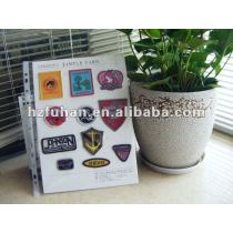 2012 latest machine embroidery badges of Apparel
