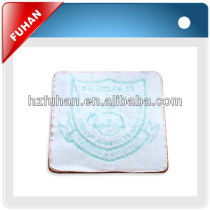 various kinds of embroidery label with adhesive backing