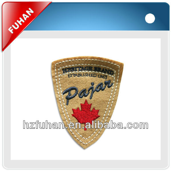 Good Quality Custom embroidery textile badges